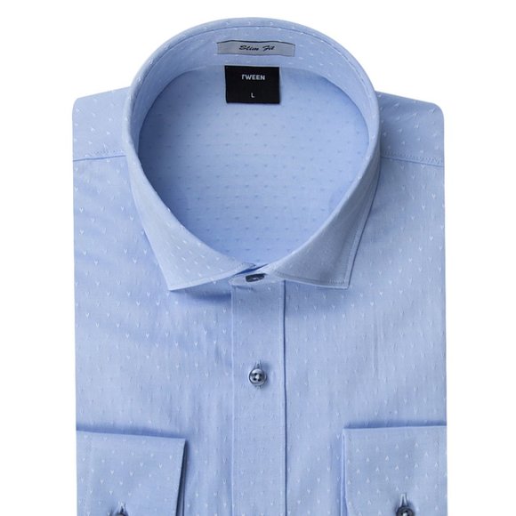 TWEEN Blue Dress Shirt - Picture 1 of 4